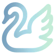 Custom swan icon